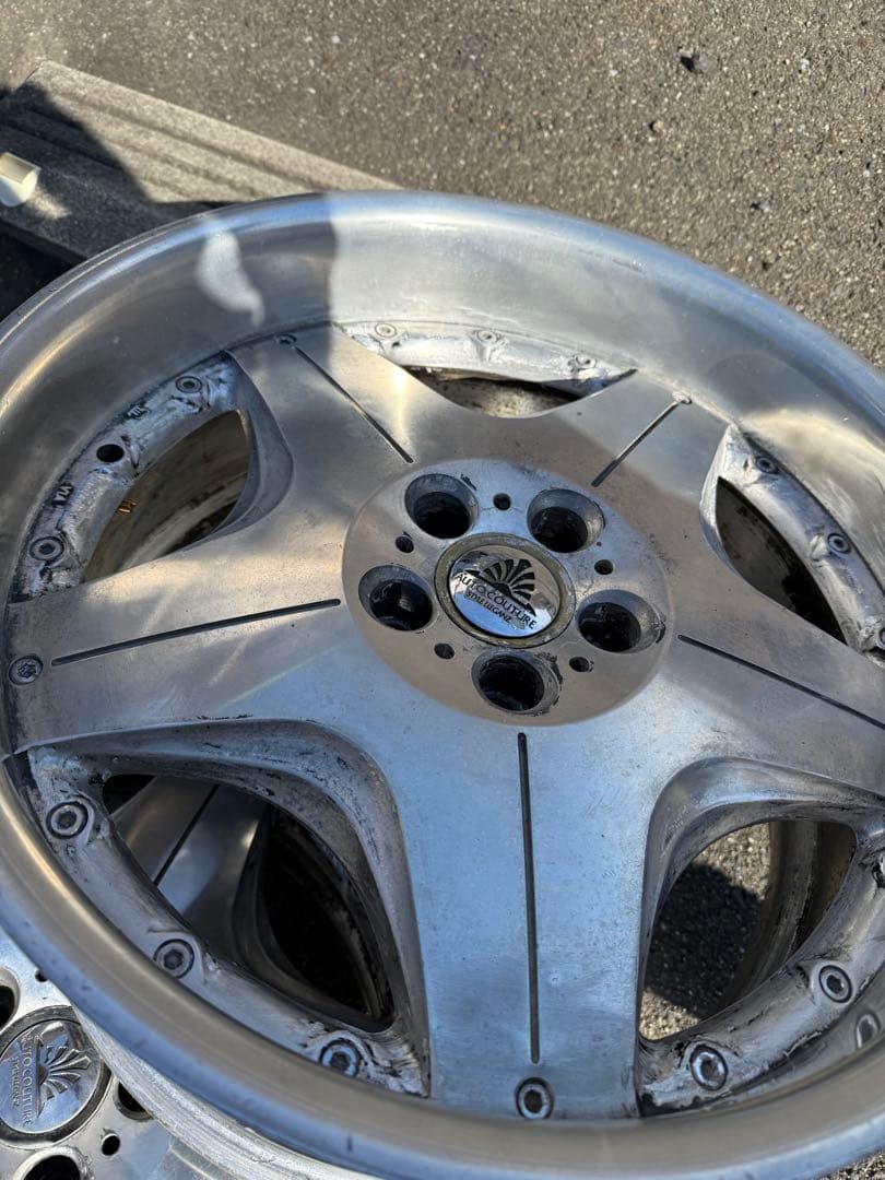 オートクチュール　シュプレム　9j 10j 114.3 19インチ　深リム