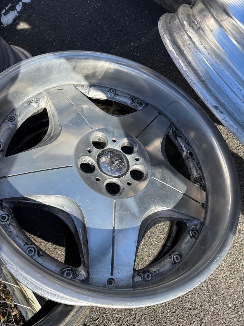 オートクチュール　シュプレム　9j 10j 114.3 19インチ　深リム