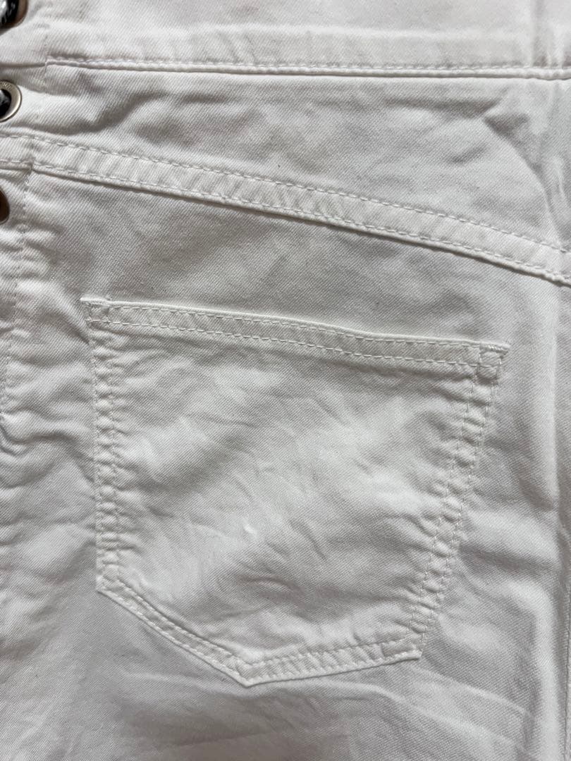 CHANEL チャネルホワイトショートパンツ