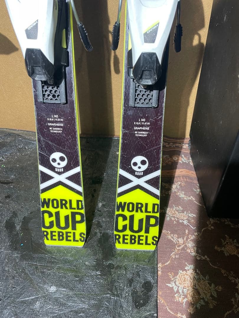 HEAD ジュニアスキー板　140cm