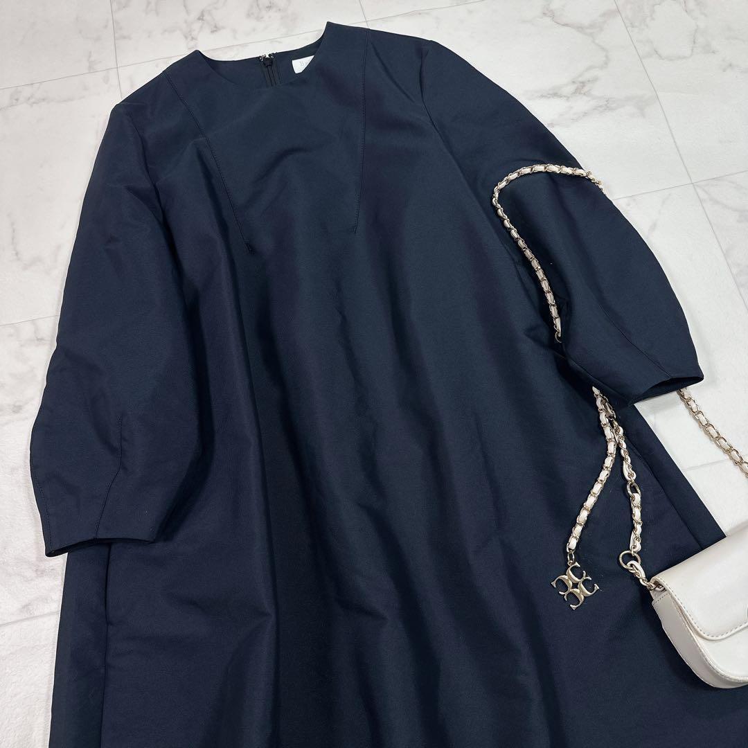 Ballsey トゥモローランド ハイカウントダブルクロス Aラインワンピース