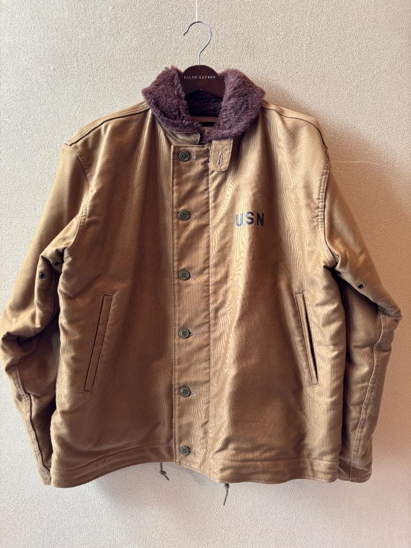 F*S様 WAIPER N-1デッキジャケット 日本製 USN ステンシル 44