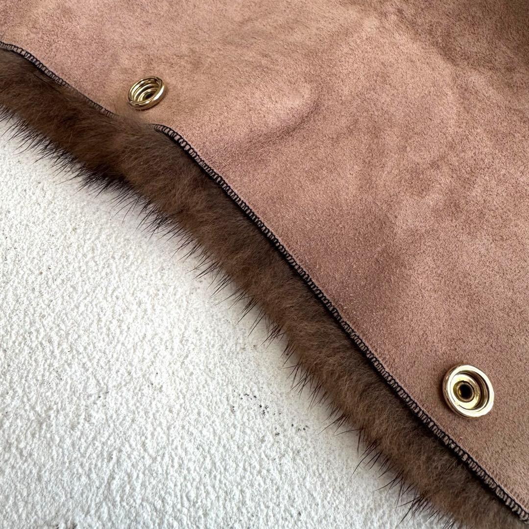 Valextra ヴァレクストラ イジィデ ファー ハンドルカバー ブラウン