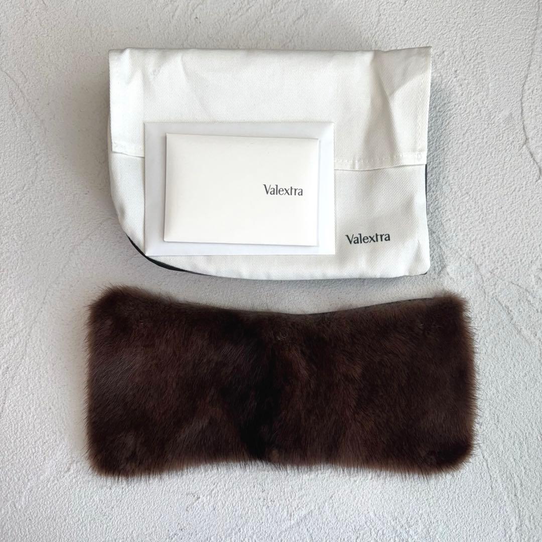 Valextra ヴァレクストラ イジィデ ファー ハンドルカバー ブラウン