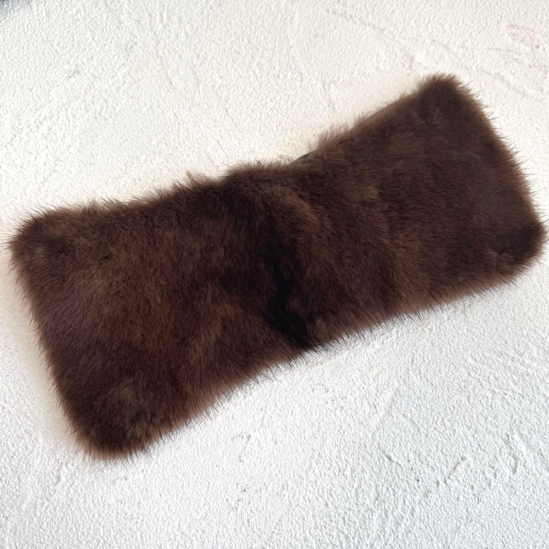 Valextra ヴァレクストラ イジィデ ファー ハンドルカバー ブラウン