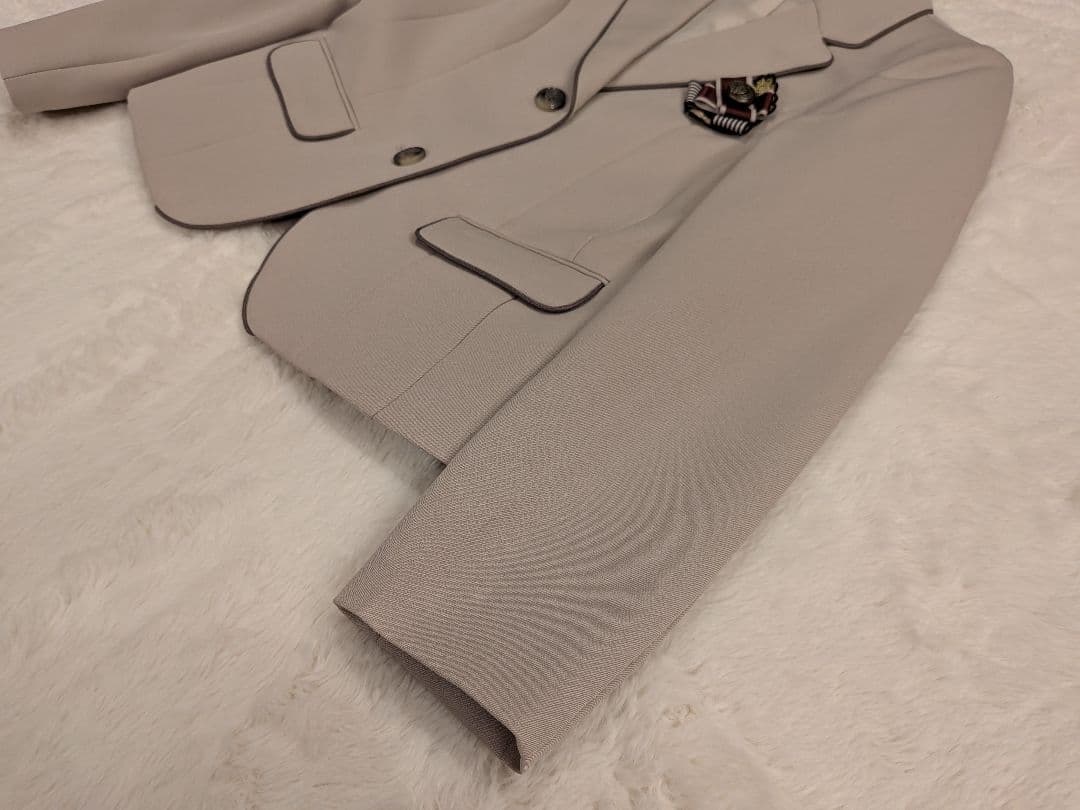 ショパンドゥ 卒服 フォーマルスーツ ブラウンチェック ブレザー165