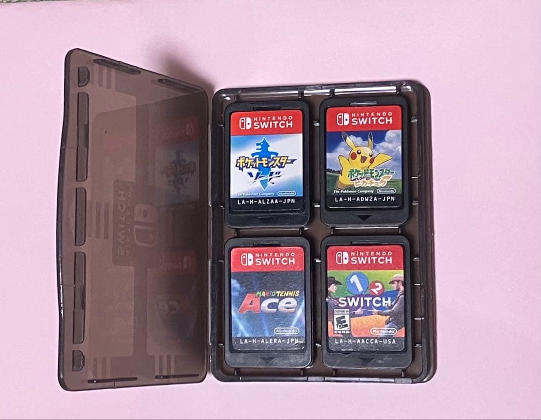 Nintendo Switch ソフト4枚セット ケース付