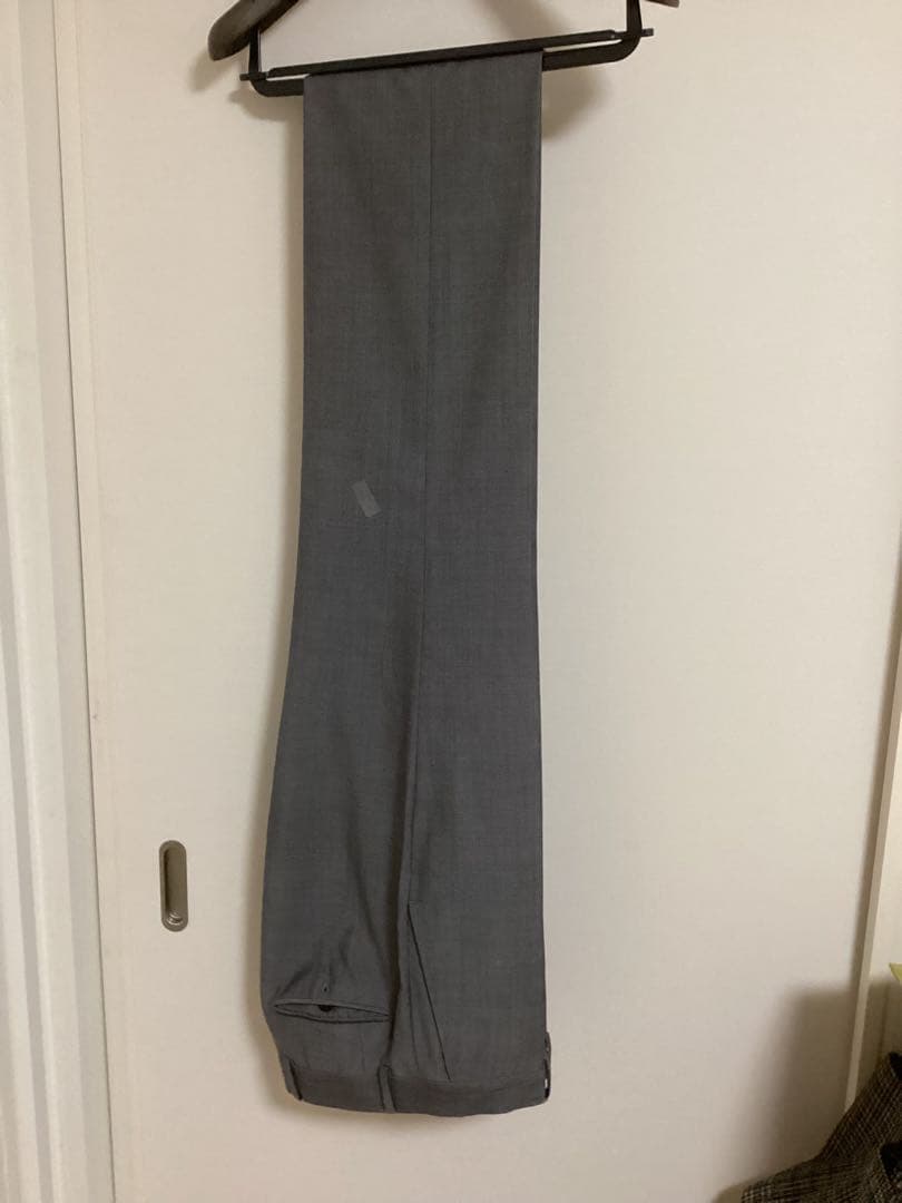 【特価】GUCCI グレー スーツ シングルボタン