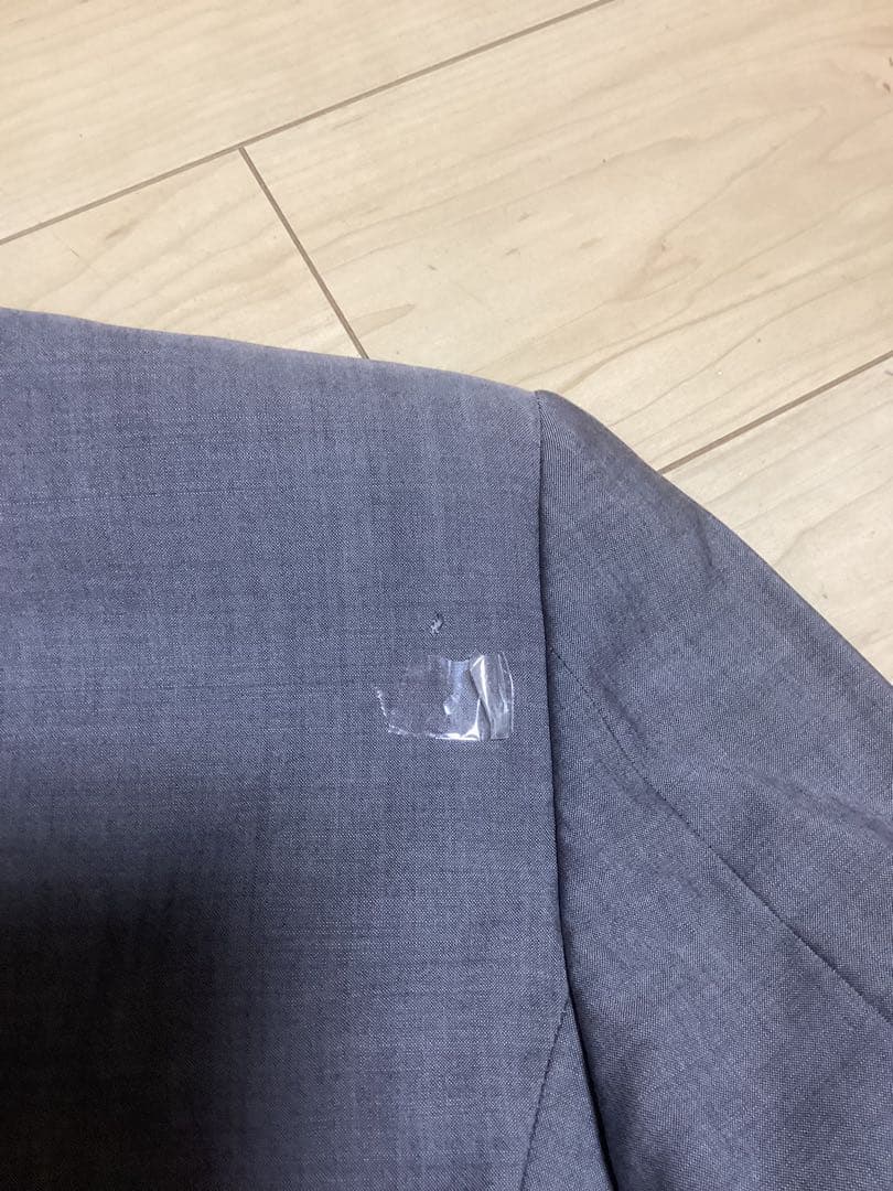 【特価】GUCCI グレー スーツ シングルボタン