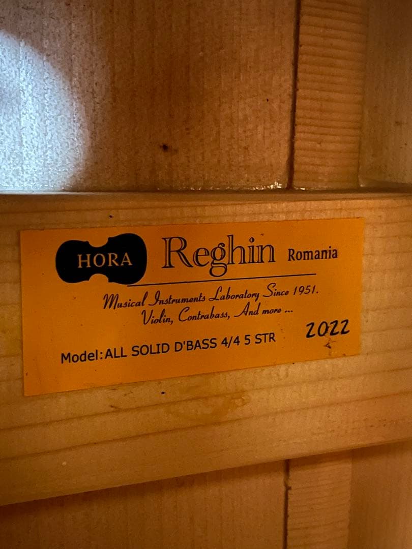 【mkt】Reghin 5弦コントラバス