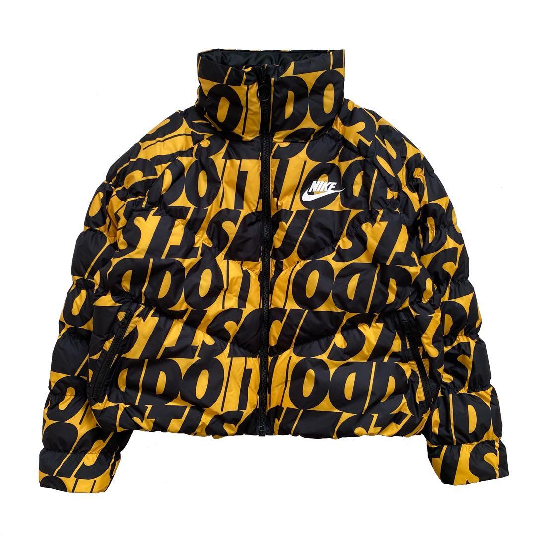 美品 NIKE ナイキ SYN フィル STM AOPJD ダウンジャケット L