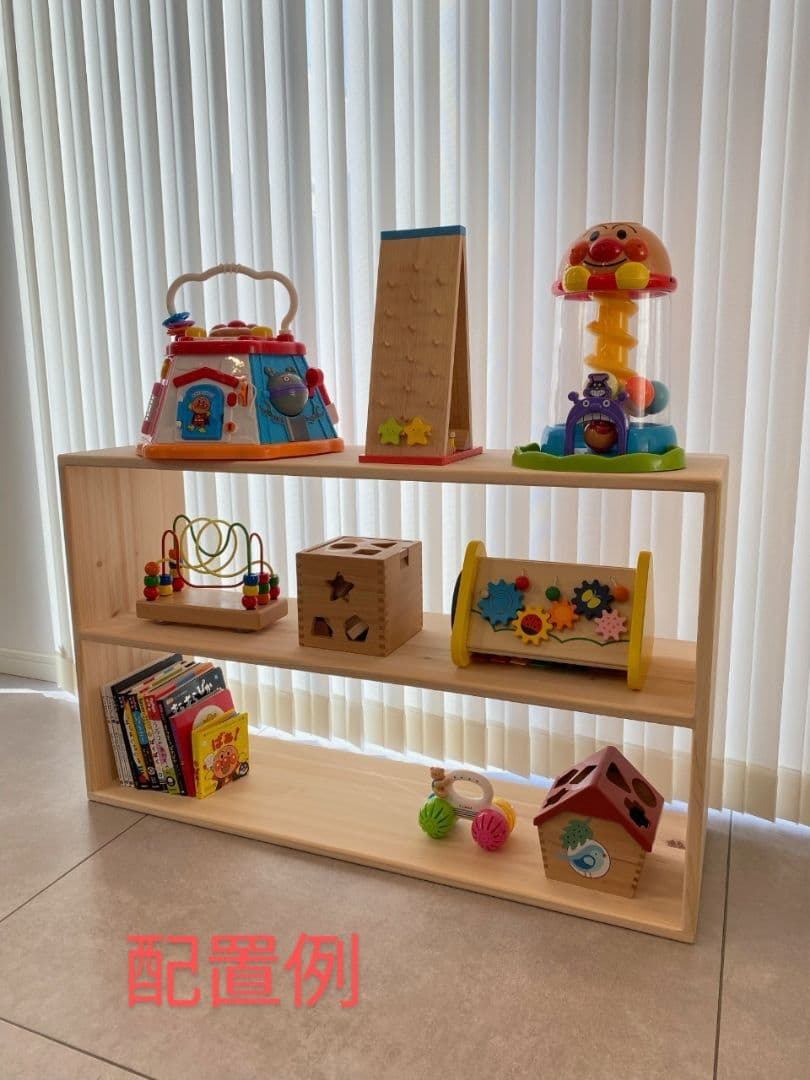 kiuumiページ　おもちゃ棚　保育家具　ハンドメイド　送料無料