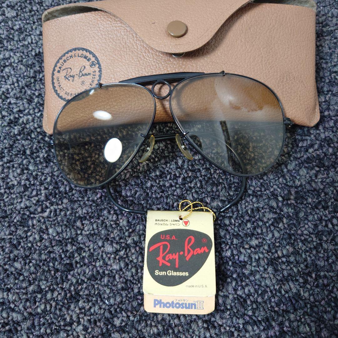 Ray-Ban レイバン ヴィンテージ B&L ボシュロムブラック ブラウン