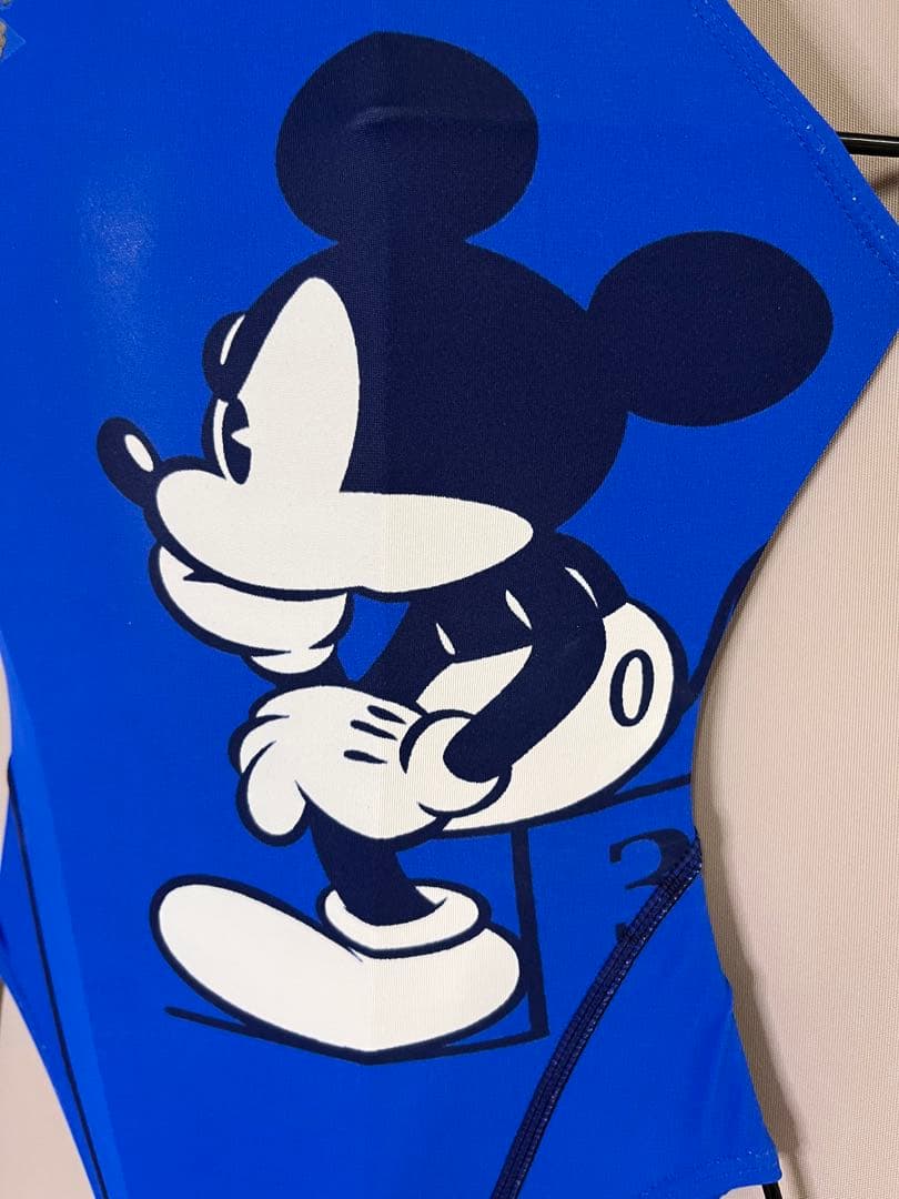 アリーナ競泳水着ミッキーマウス ハイレグ ニュークスモデル使用感ありサイズS