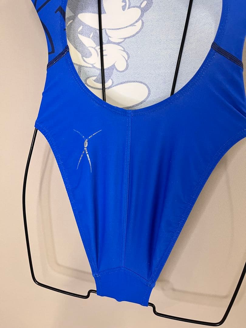 アリーナ競泳水着ミッキーマウス ハイレグ ニュークスモデル使用感ありサイズS