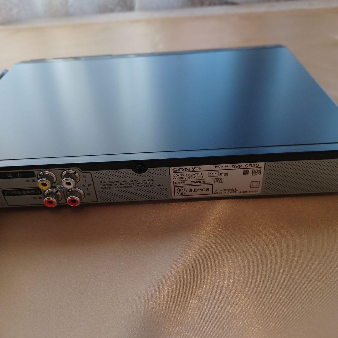 SONY DVDプレイヤー　2018年製