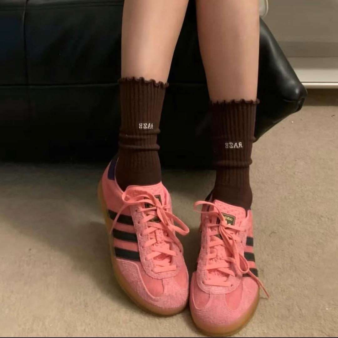 【韓国限定★新品未使用】アディダス　ガゼル ピンク★24㎝ ※箱あり