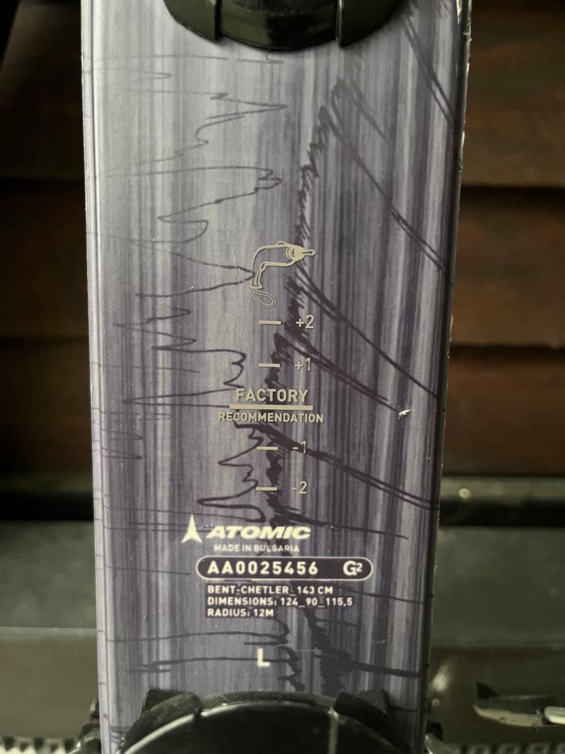 ※年末セールスキー板Atomic Bent Chetler Mini 143cm