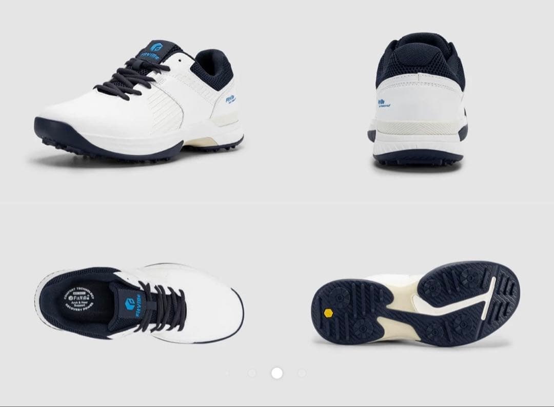 FitVille メンズ ゴルフシューズ SpeedEX V4