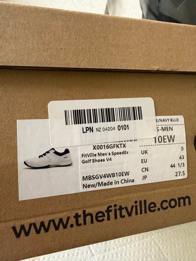 FitVille メンズ ゴルフシューズ SpeedEX V4