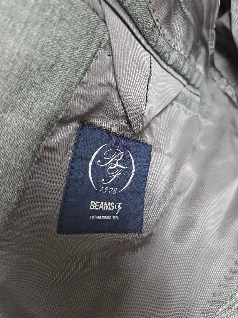 BEAMS F グレースーツ 44 CANONICOセットアップ