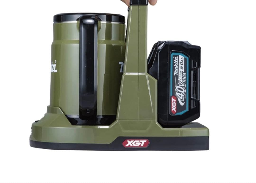 Makita 充電ケトル 40Vmax バッテリー使用