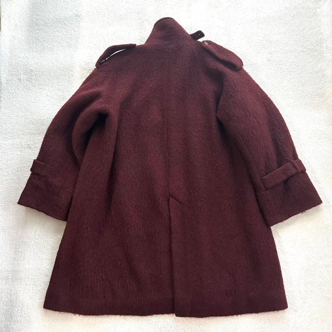 little suzieリトルスージー　モヘアシャギーケープコート