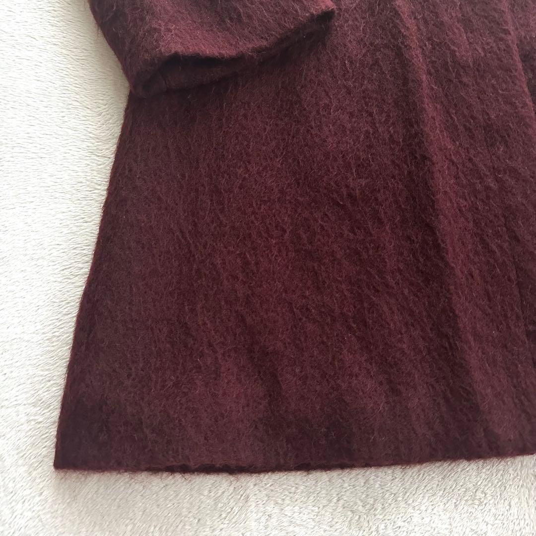 little suzieリトルスージー　モヘアシャギーケープコート