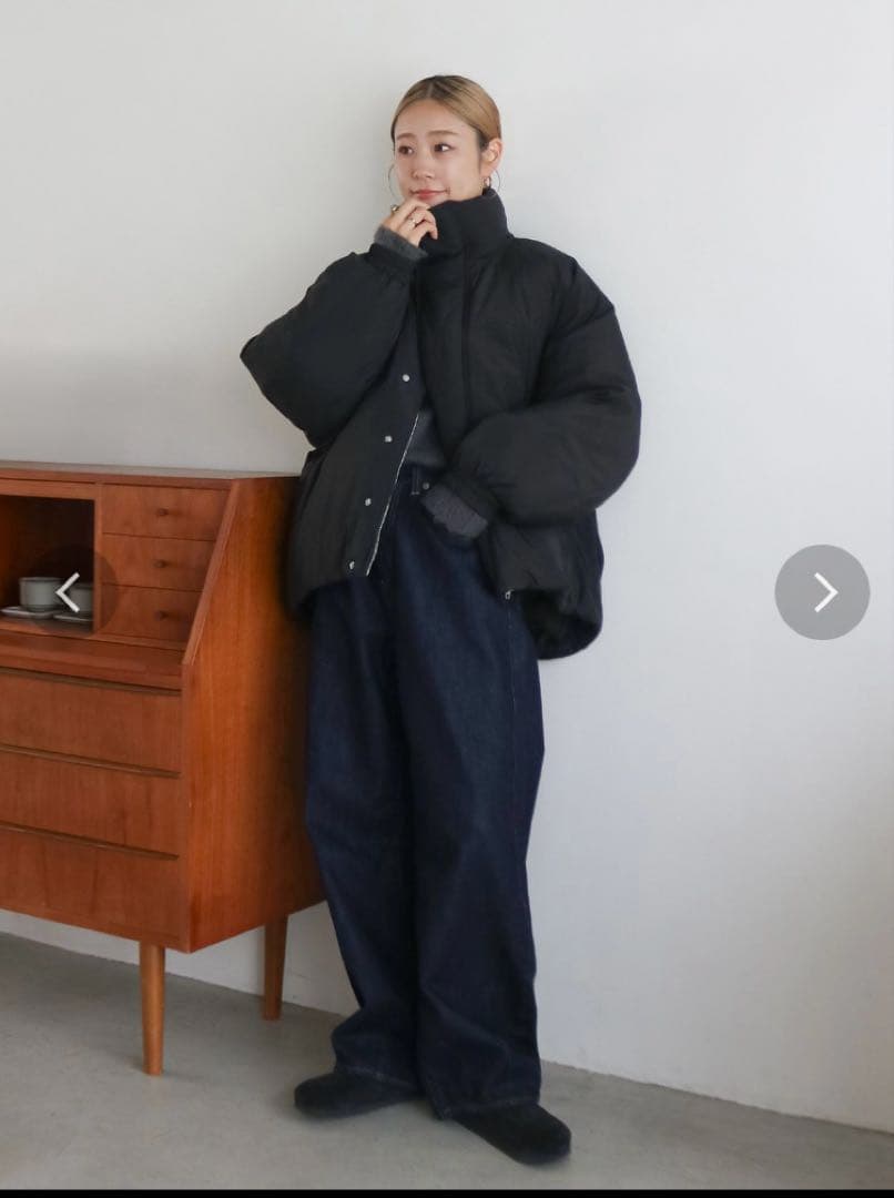 【新品】Ungrid アングリッド　中綿モンスターコート　ブラック　アウター