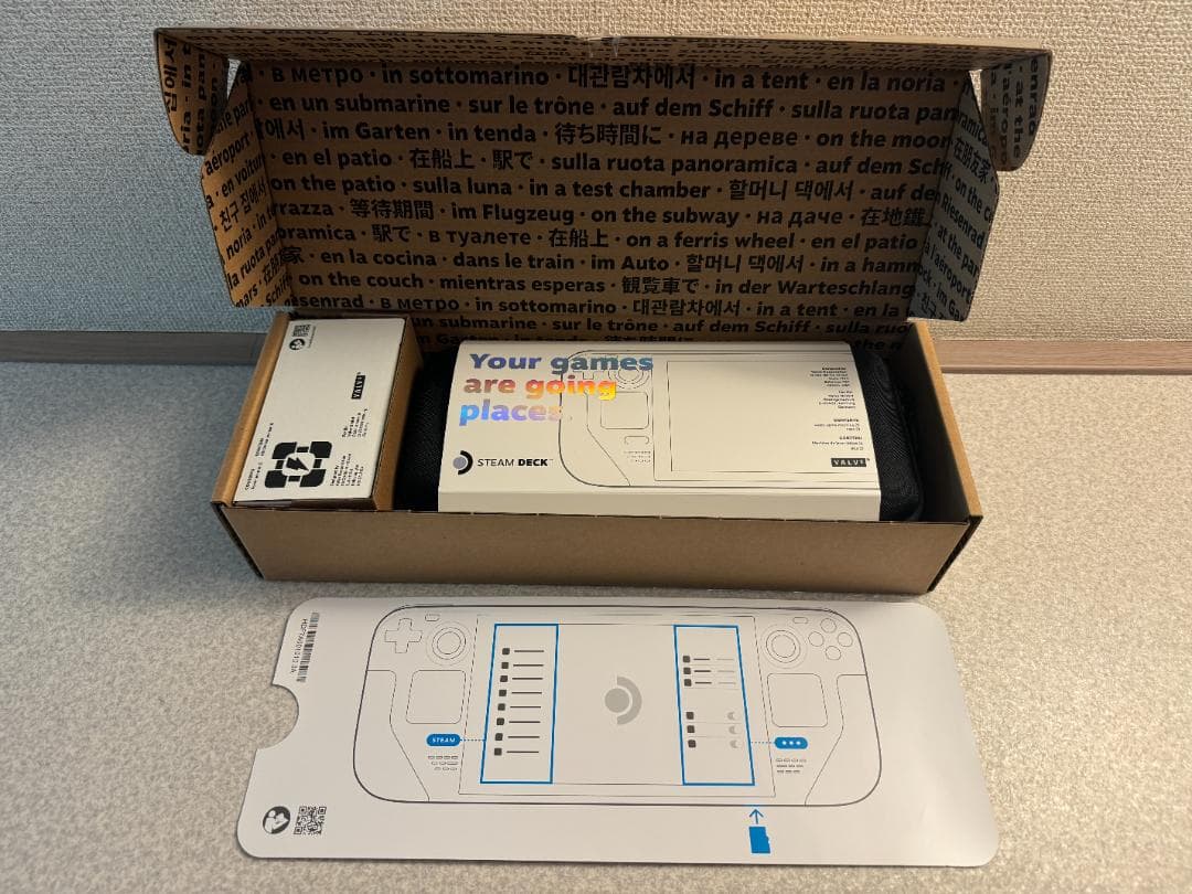 Steam Deck LCD 64GB 1TBSSD換装済み