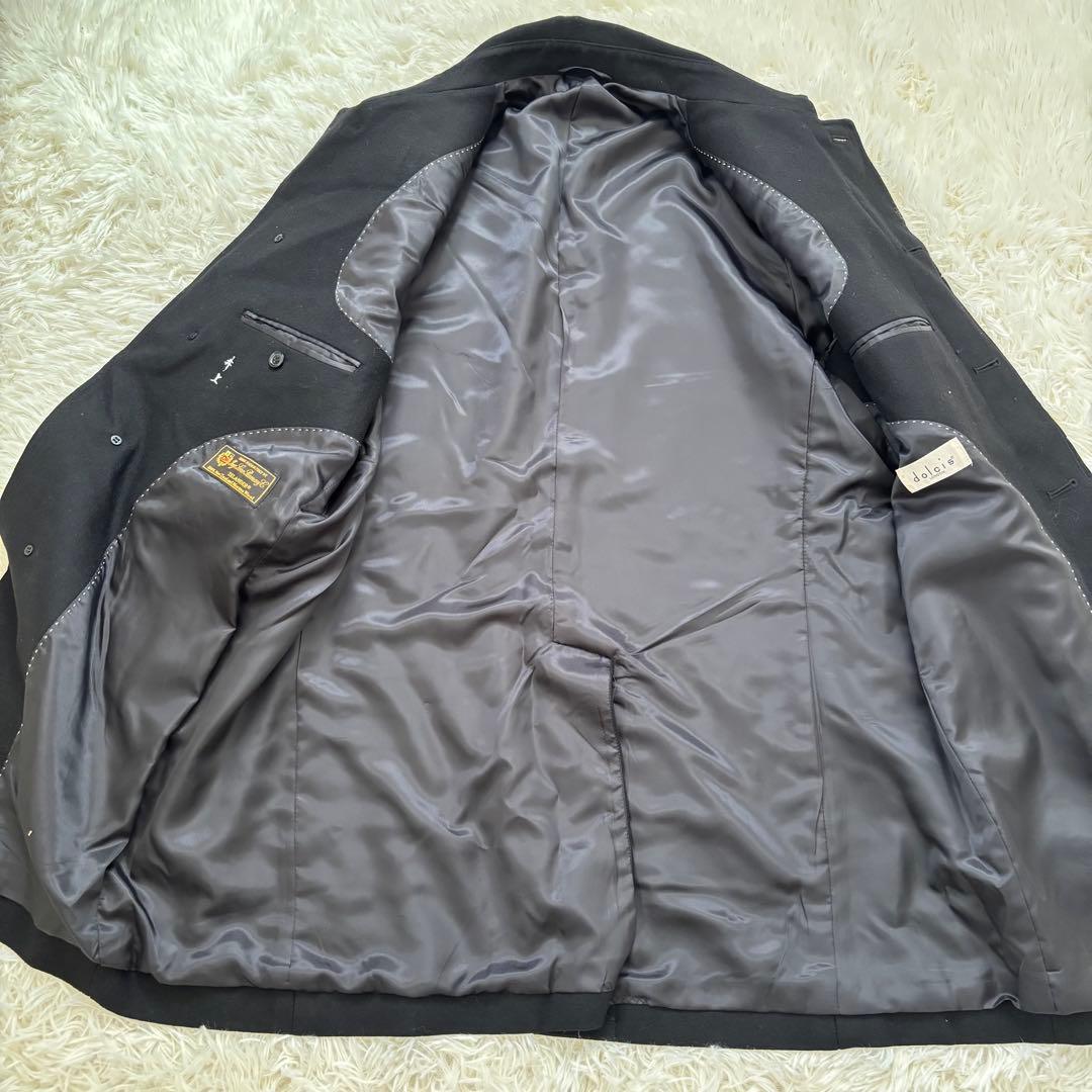 Loro Piana ロロピアーナ社製 メリノウール コート メンズLブラック