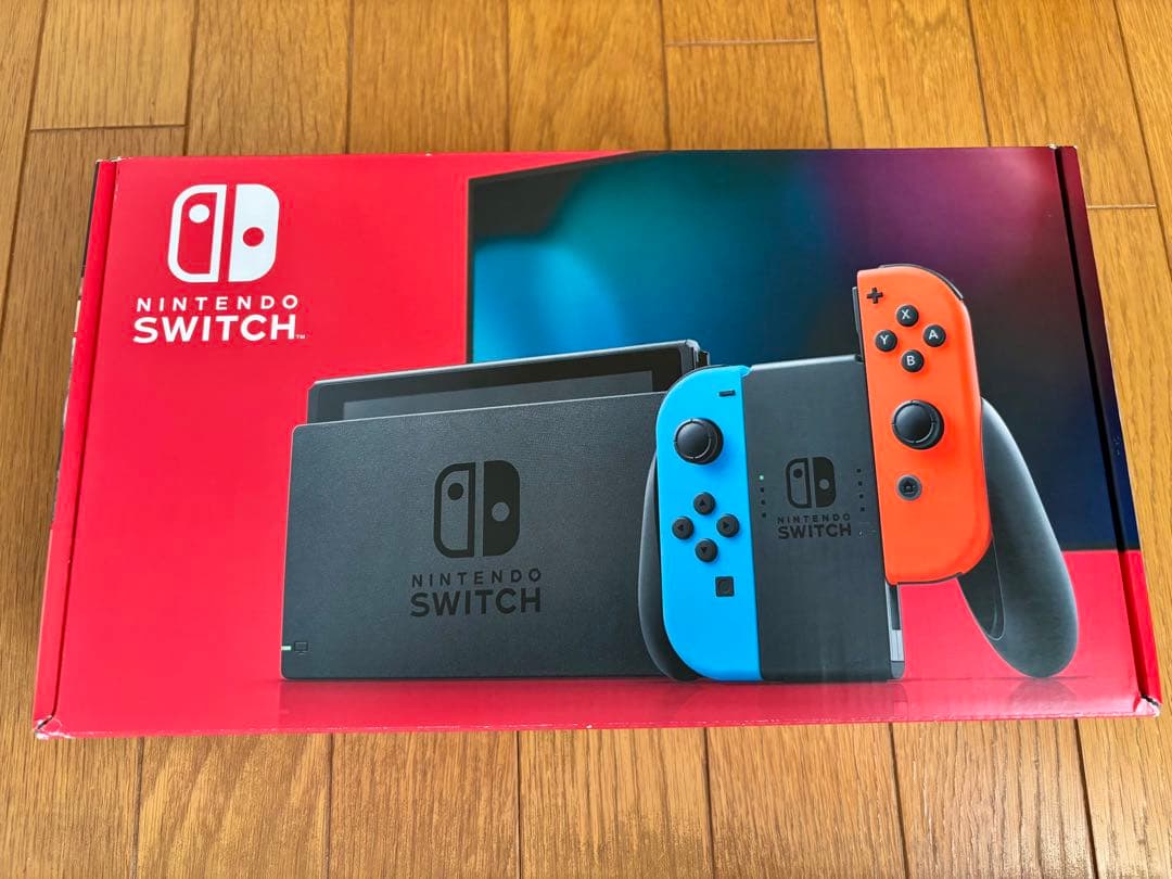 新品 任天堂Switch ネオンブルー/(R)ネオンレッド バッテリー強化版