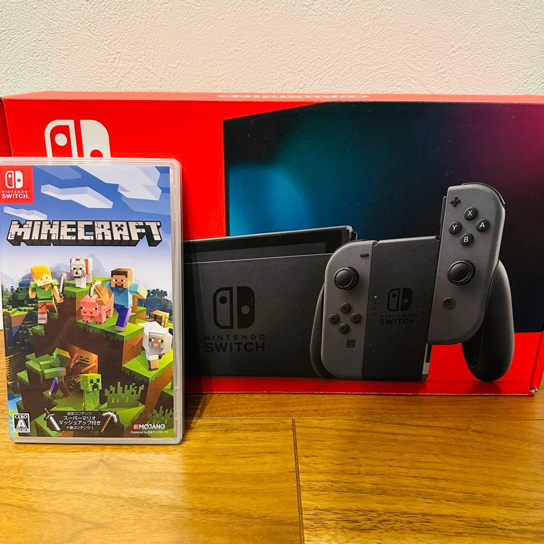 Nintendo Switch ブラック（Minecraft付き）