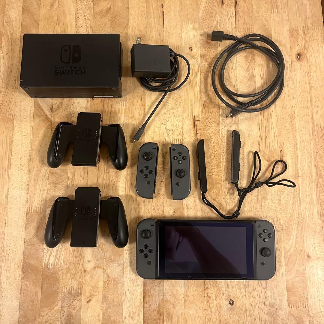 Nintendo Switch 本体 バッテリー強化版　コントローラー2個セット