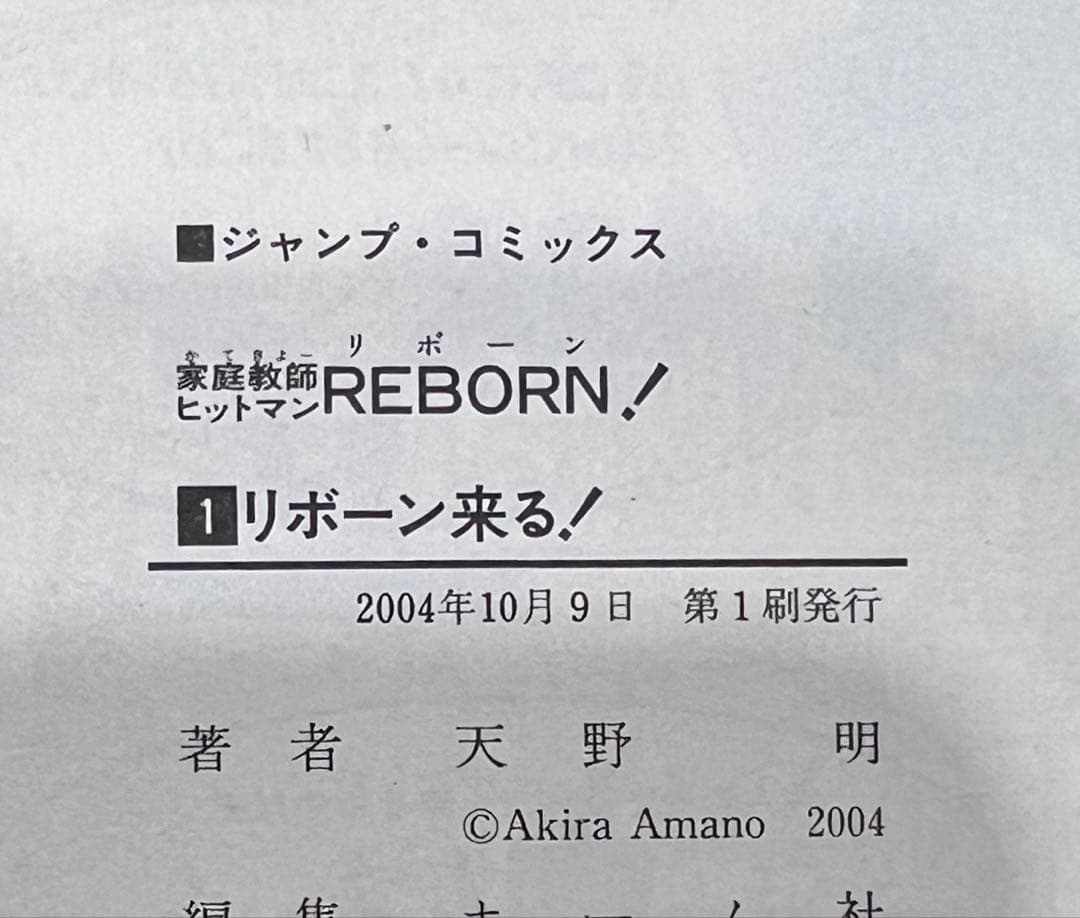 【完結全巻•1巻初版】家庭教師ヒットマンREBORN! 全42巻セット