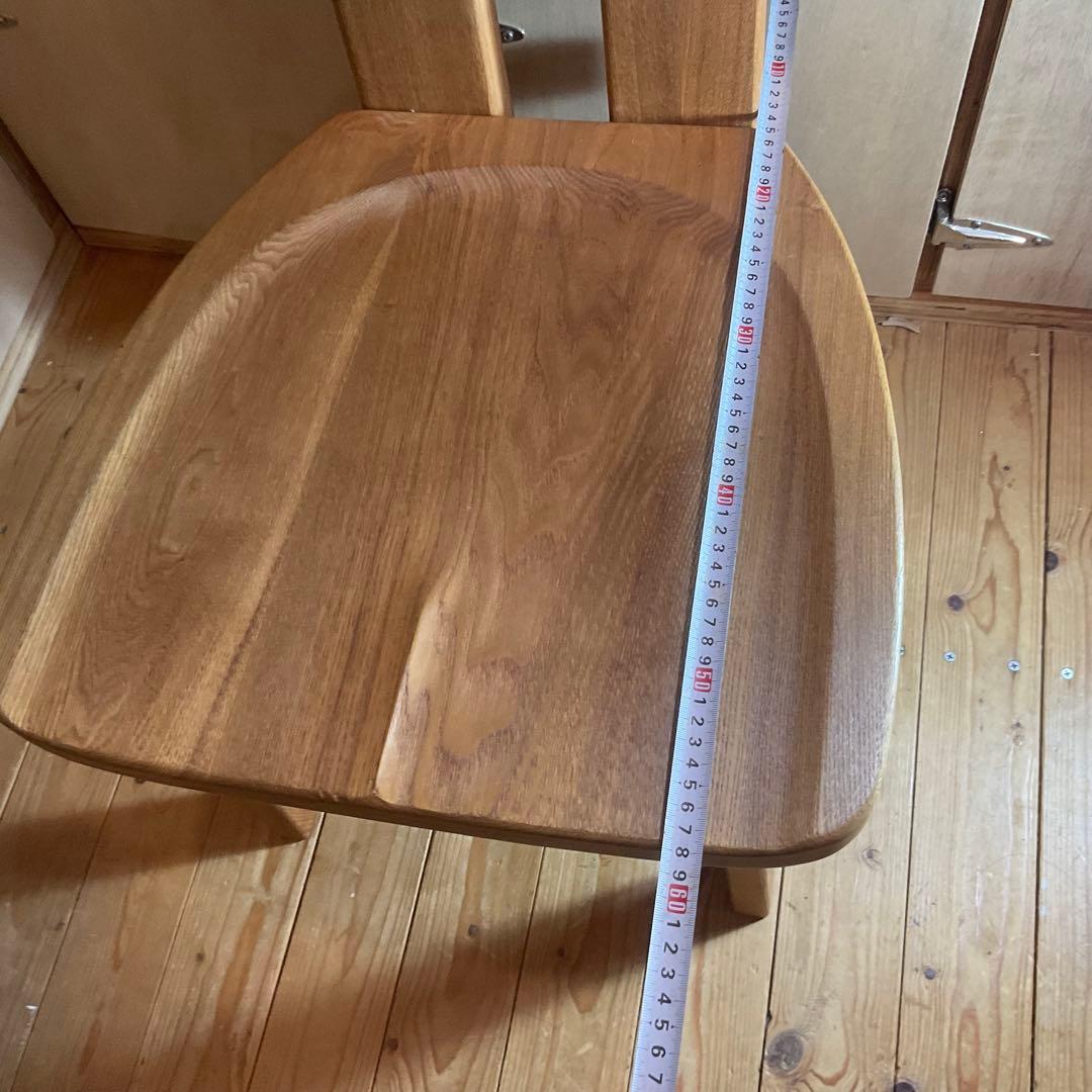 無垢材ダイニングチェア ハイバックチェア 椅子 サイドチェア 組み木