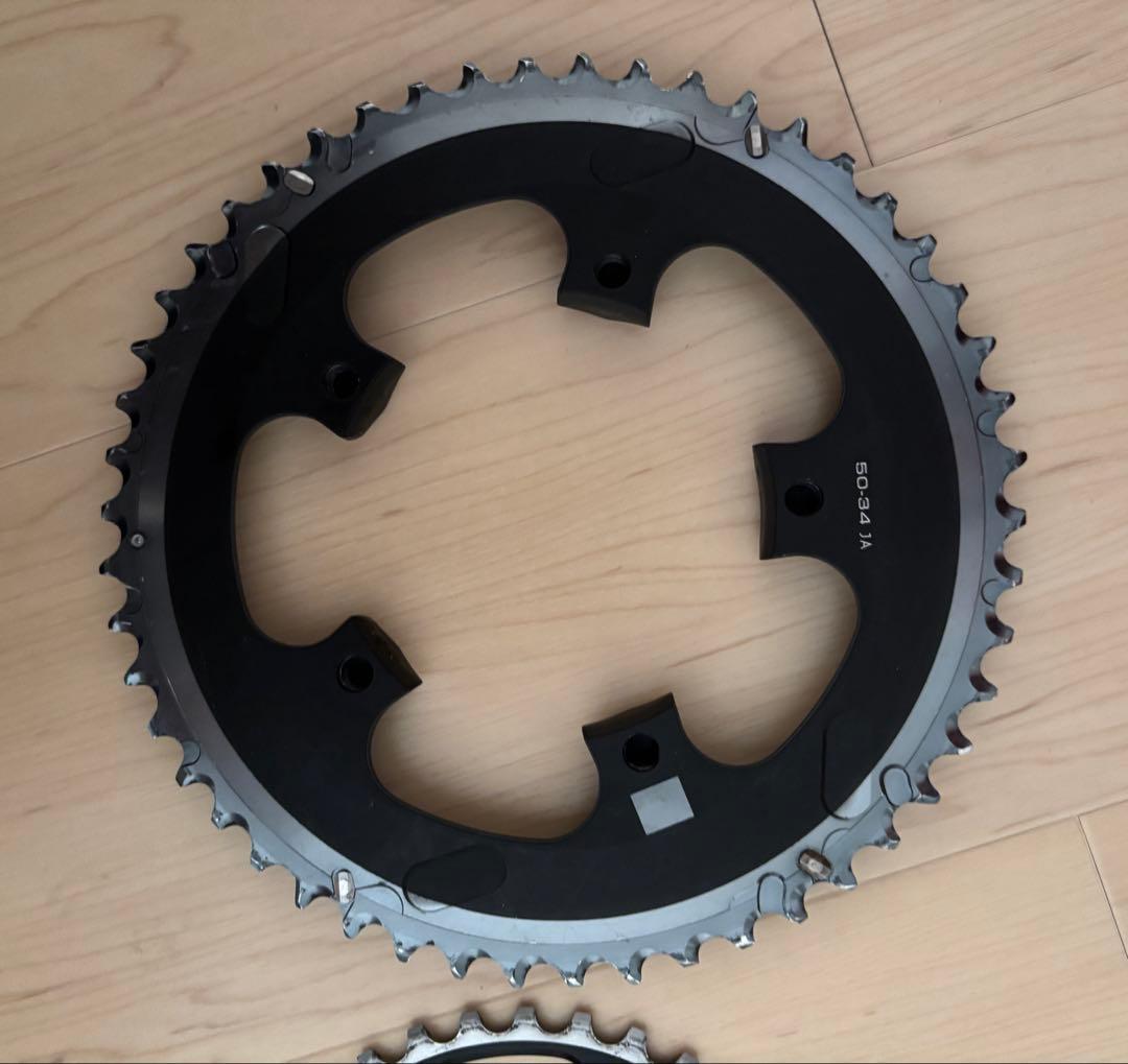 SHIMANO Dura-Ace フロントディレーラー　チェーンリング セット