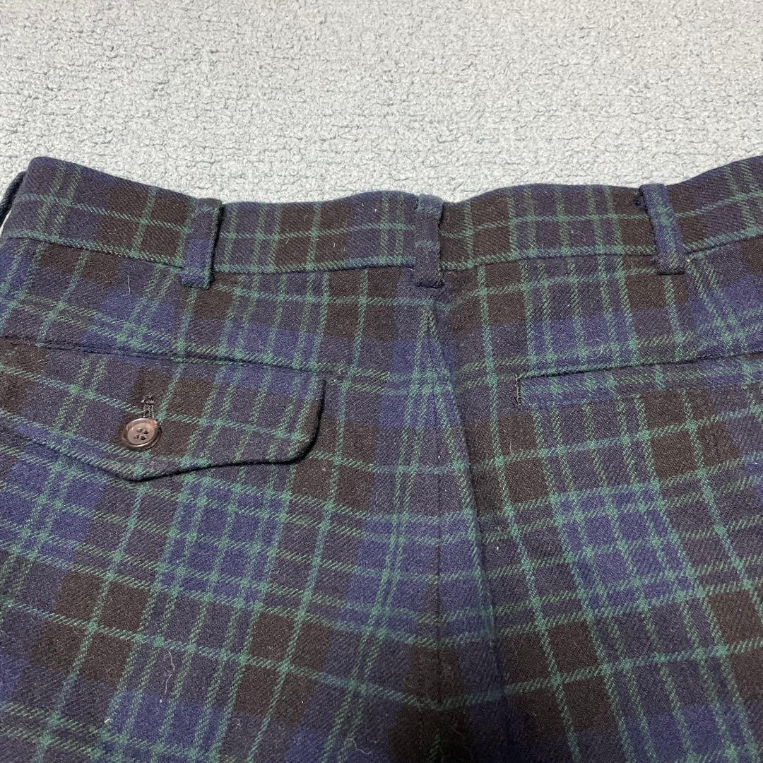 コムデギャルソンオム、ブラックウオッチ、パンツ