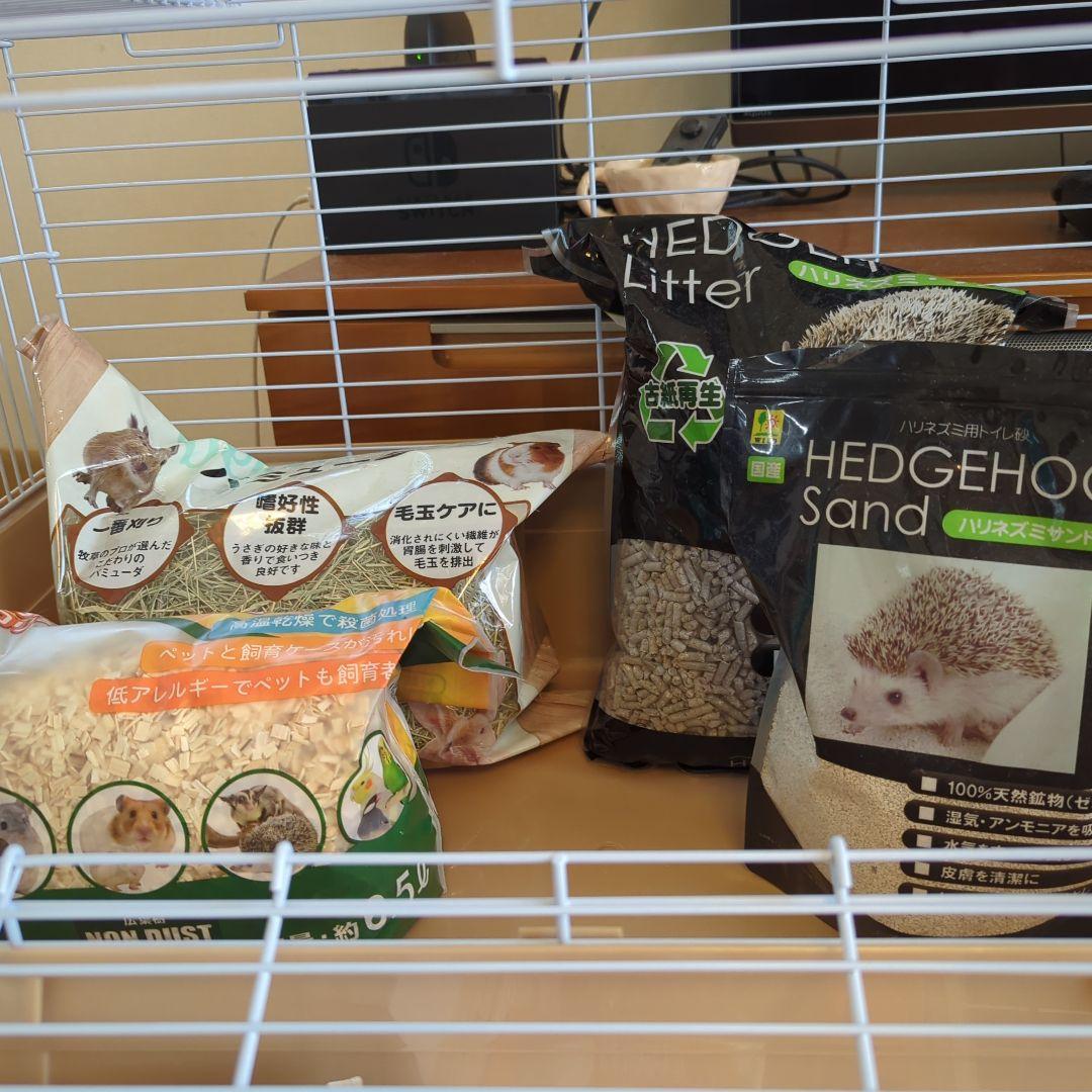 ハリネズミ飼育用品セット