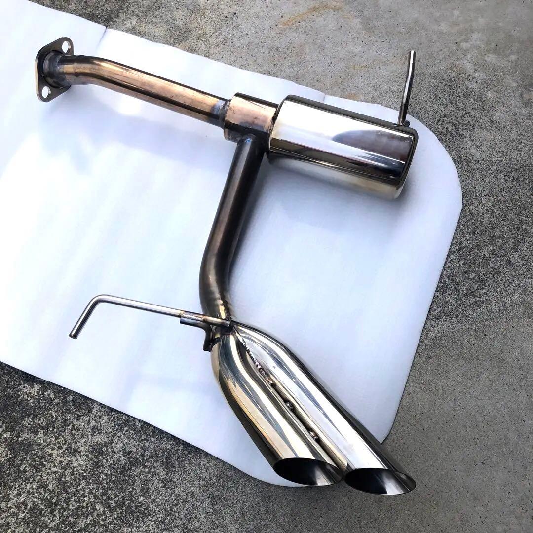 JB64ジムニー★サイド出しマフラ★Wirus Win製★スラッシュタイプ