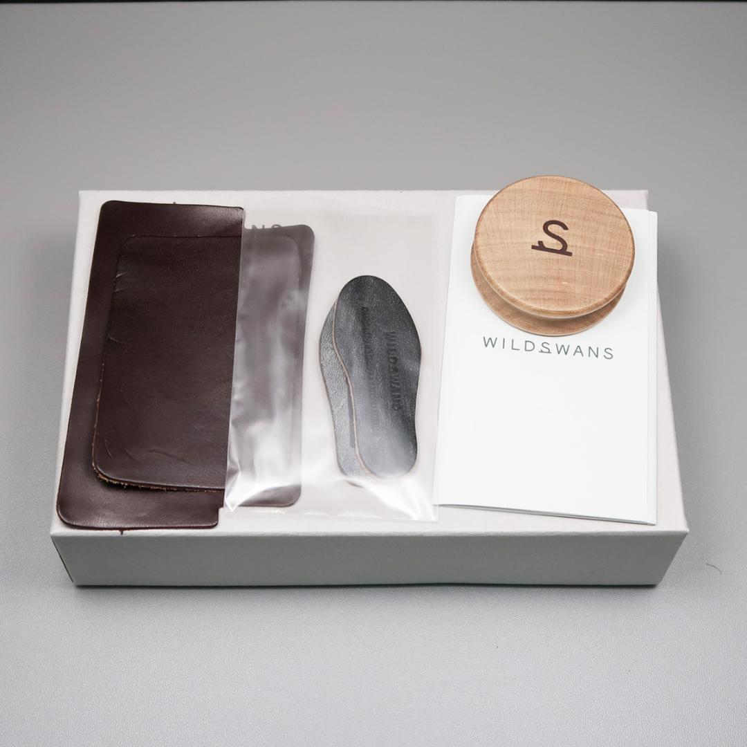 海*風様 【美品】ワイルドスワンズ kf-003 フルグレイン ブラック