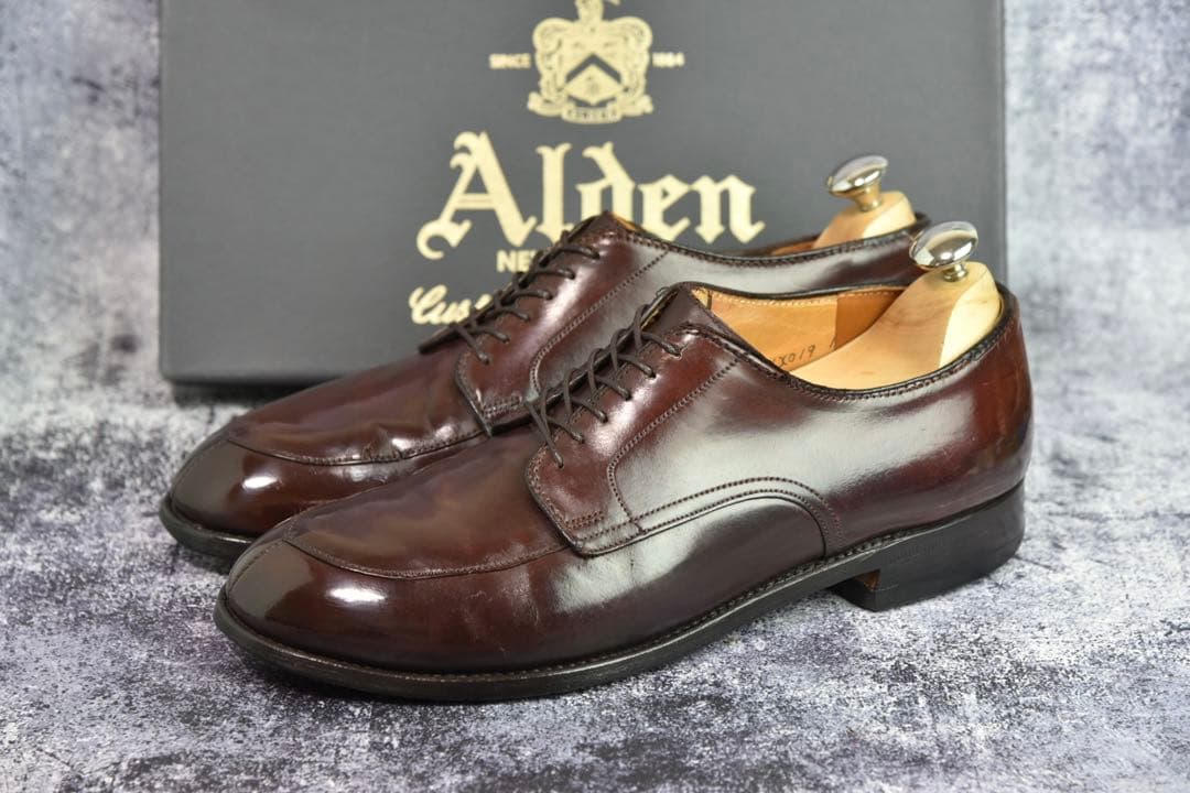 オールデン　コードバン　#54321　Vチップ　7.5D　モディファイドラスト