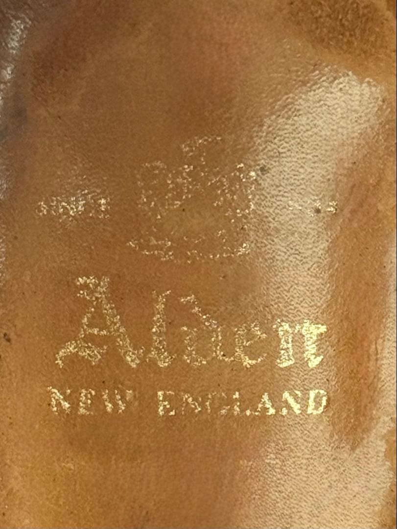 オールデン　コードバン　#54321　Vチップ　7.5D　モディファイドラスト