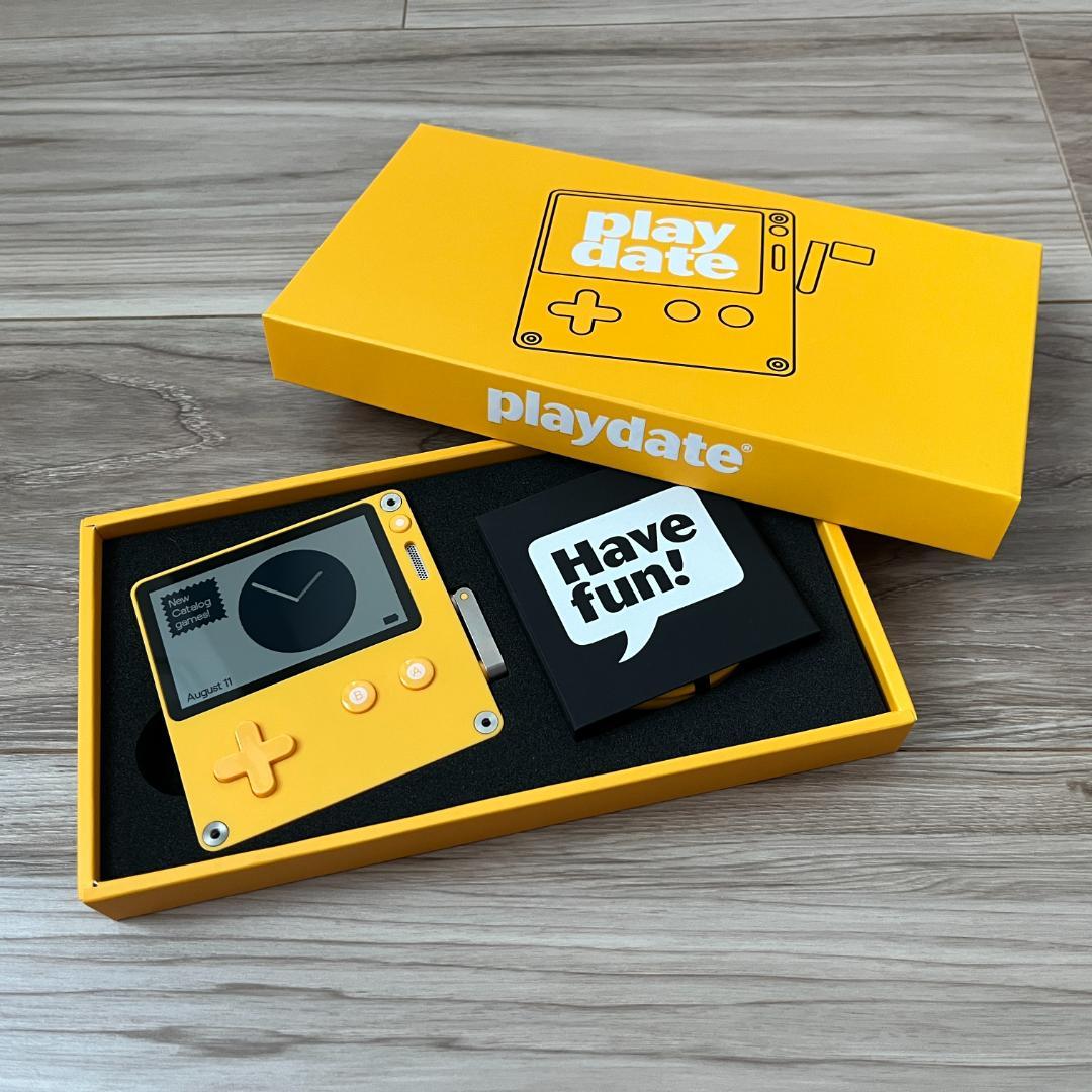 Playdate プレイデートゲーム機