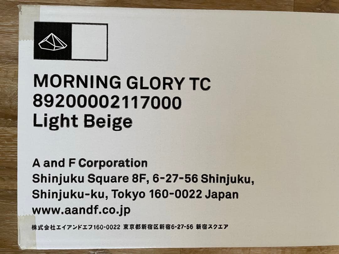 新品未使用SABBATICAL MORNING GLORY TCモーニンググロー