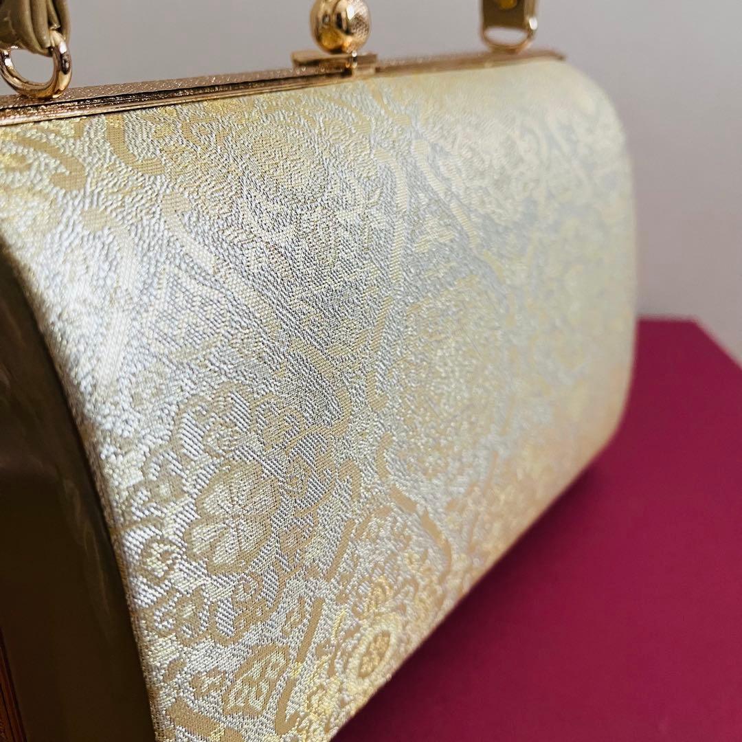 【美品】礼装用草履バッグ　結婚式　黒留袖 フォーマル　M.Lサイズ