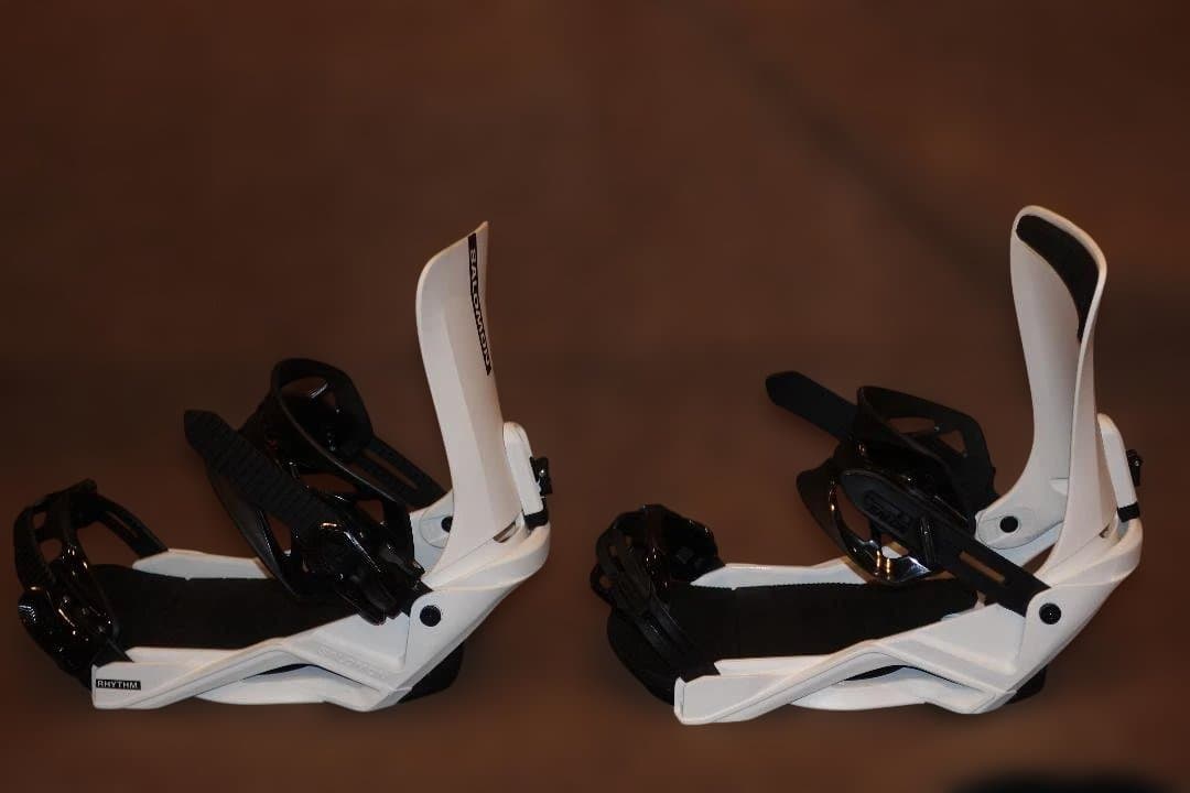 SALOMON スノーボード ビンディング RHYTHM Mサイズ White