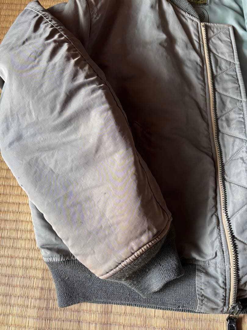 U.S. AIR FORCE MA-1 フライトジャケット カーキ