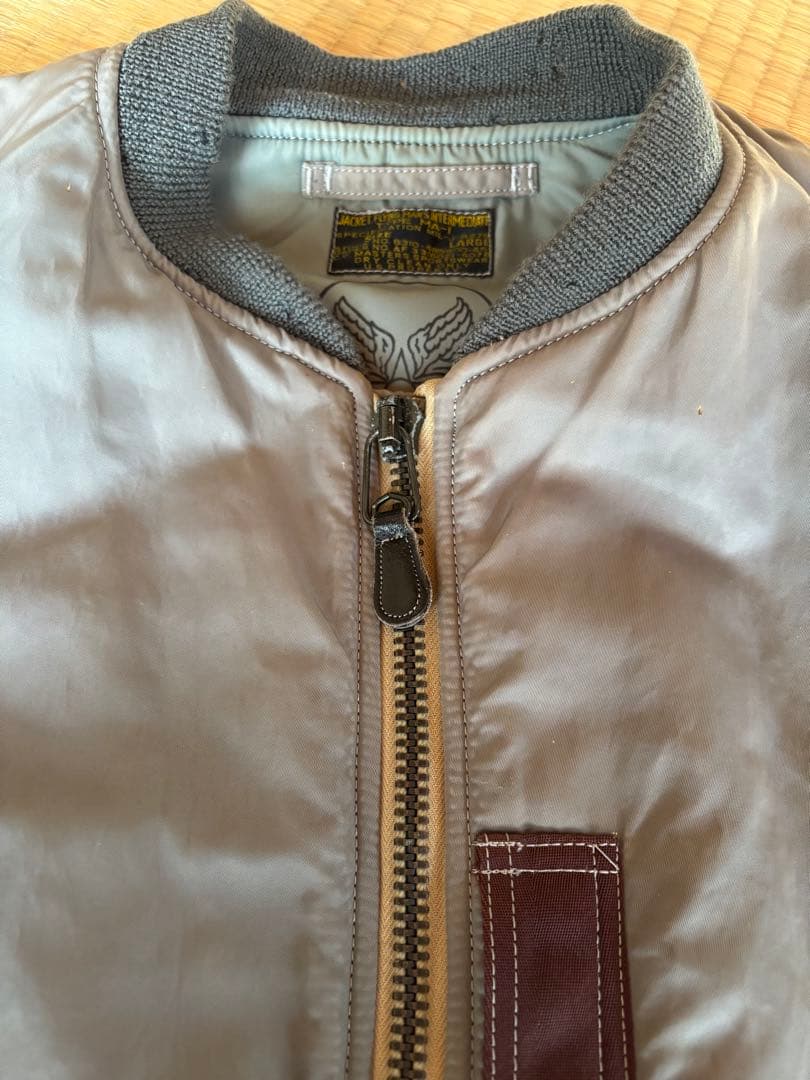 U.S. AIR FORCE MA-1 フライトジャケット カーキ