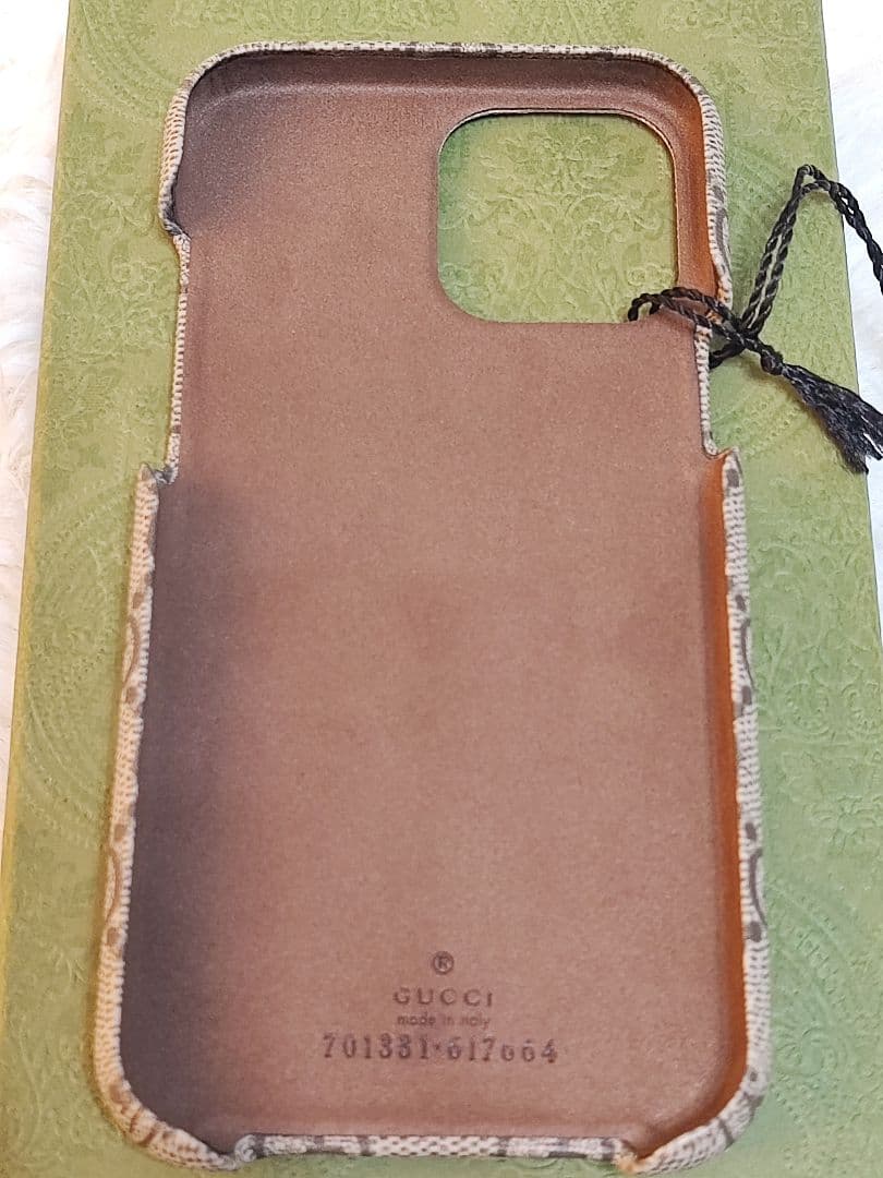 新品 未使用 GUCCI グッチ iPhone 13 PRO MAX ケース